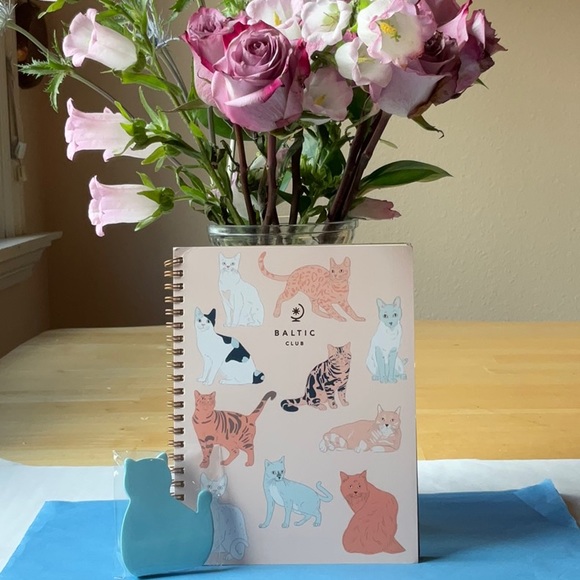 π BALTIC CLUB CAT NOTEBOOK π NWT π - Picture 7 of 16